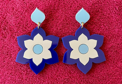 1960s-inspired Prudence Earrings and Brooches - Multiple Colors Available Bijou Her