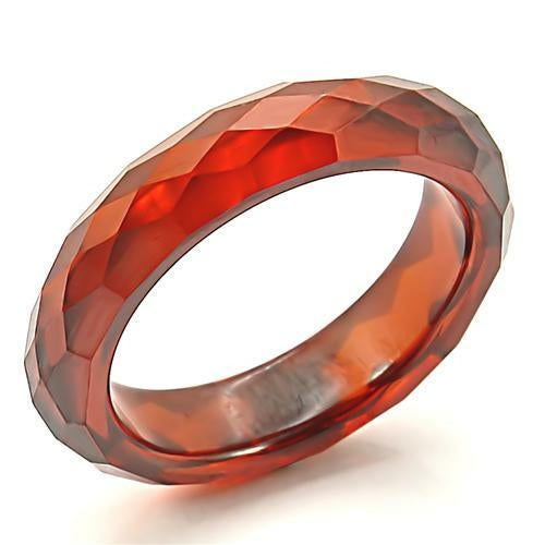 AAA Grade CZ Garnet Stone Ring - Backordered, 5.30g Weight Bijou Her