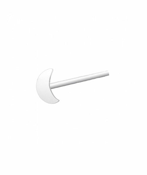 Adjustable Silver & Gold Plated Nose Stud by Urbiana - Beautiful Designs in .925 Sterling Silver Bijou Her