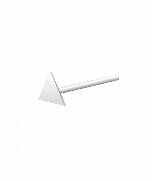 Adjustable Silver & Gold Plated Nose Stud by Urbiana - Beautiful Designs in .925 Sterling Silver Bijou Her