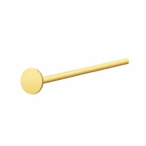 Adjustable Silver & Gold Plated Nose Stud by Urbiana - Beautiful Designs in .925 Sterling Silver Bijou Her