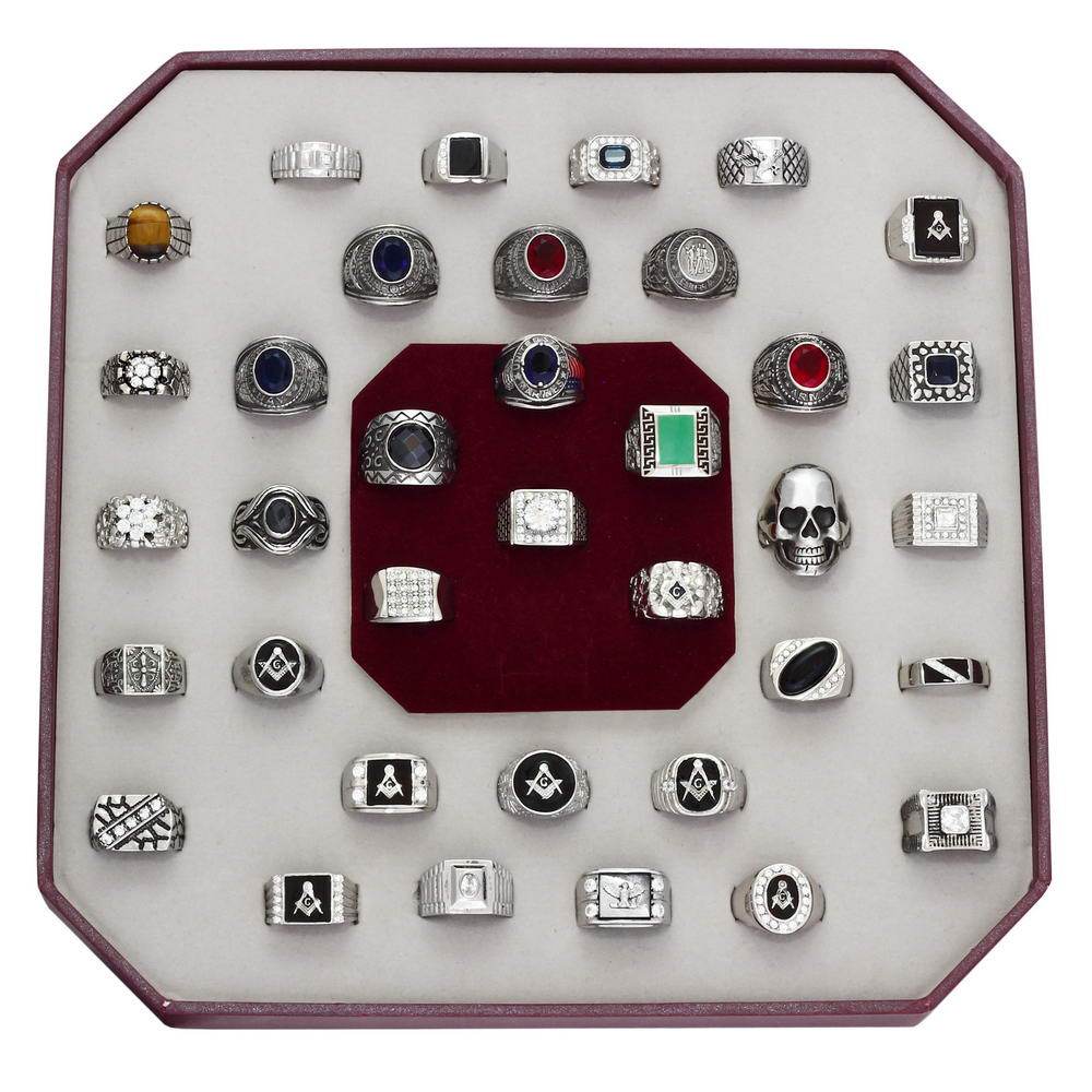 Assorted Stainless Steel Kit with High Polished Finish - Size 9 Bijou Her