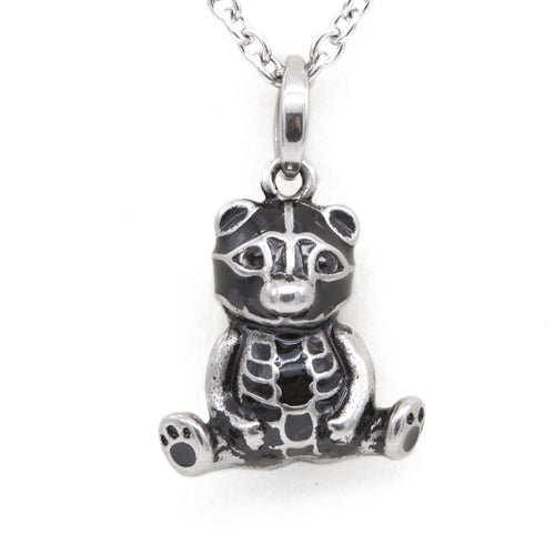 Bony The Bear Petite Necklace with Swarovski Crystals - Unique Fashion Accessory Bijou Her