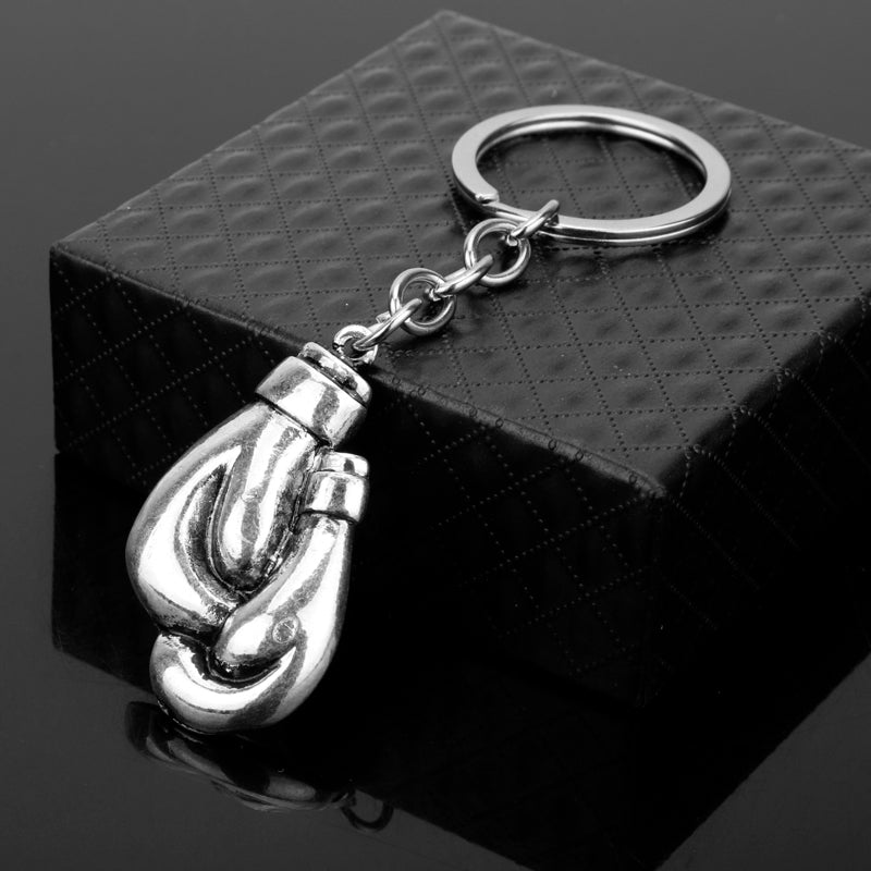 Boxing Gloves Metal Keychain Pendant Bijou Her