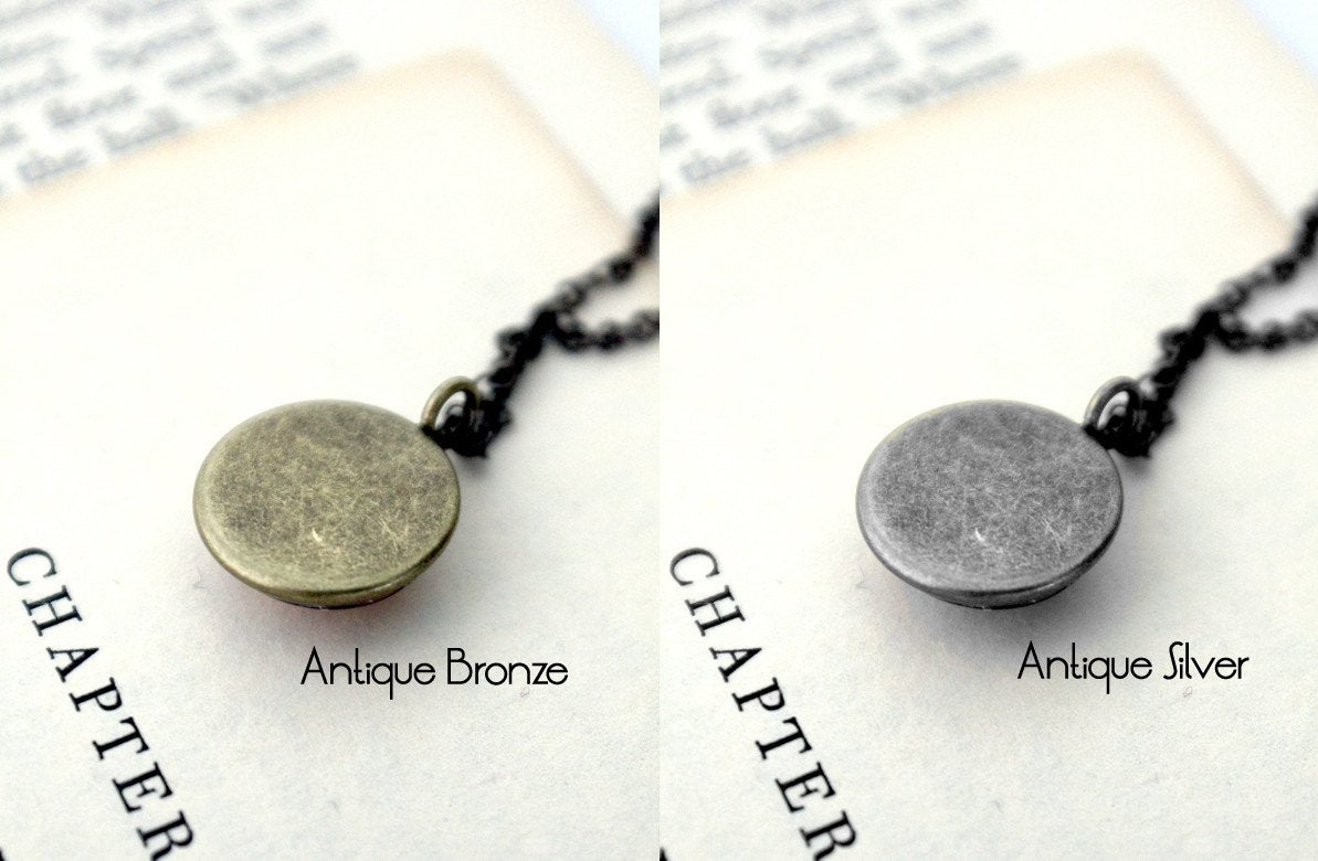 Celestial Earth and Moon Layered Necklace - Inspired by Carl Sagan's Pale Blue Dot Bijou Her
