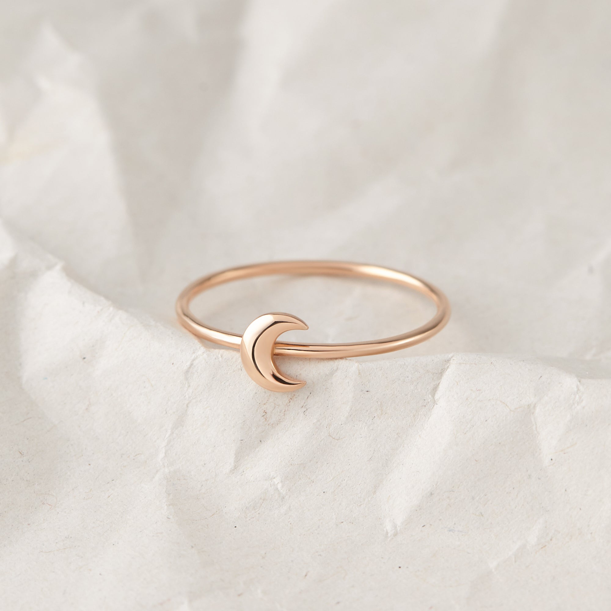 Dainty Sterling Silver Stacking Ring | Hypoallergenic & Stylish | Free Worldwide Shipping Bijou Her