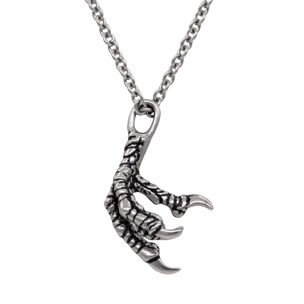 Dragon Claw Stainless Steel Pendant Necklace - Fearless Fashion Accessory Bijou Her