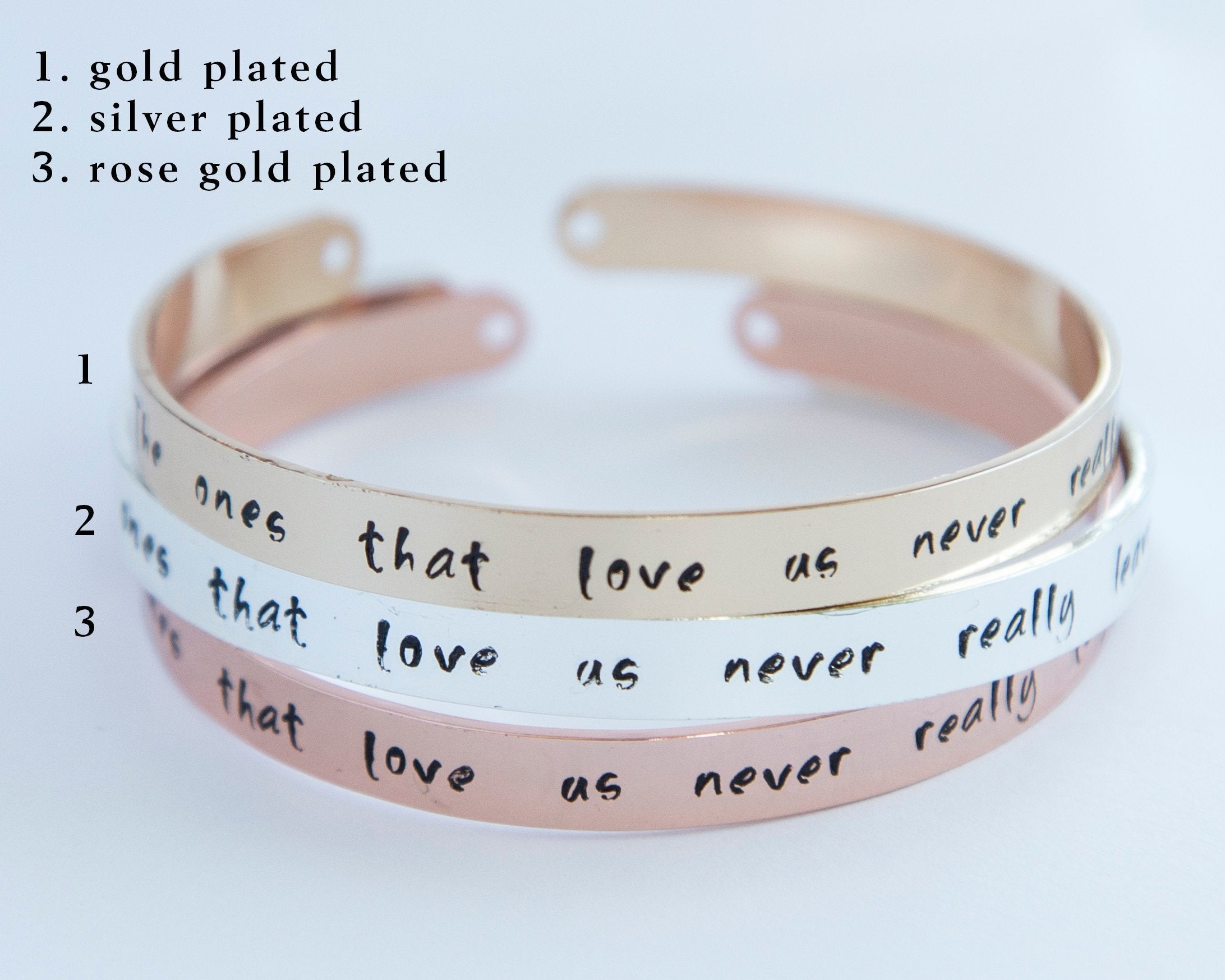 Empowered Women Bracelet - Adjustable Copper Jewelry with Stamped Message Bijou Her