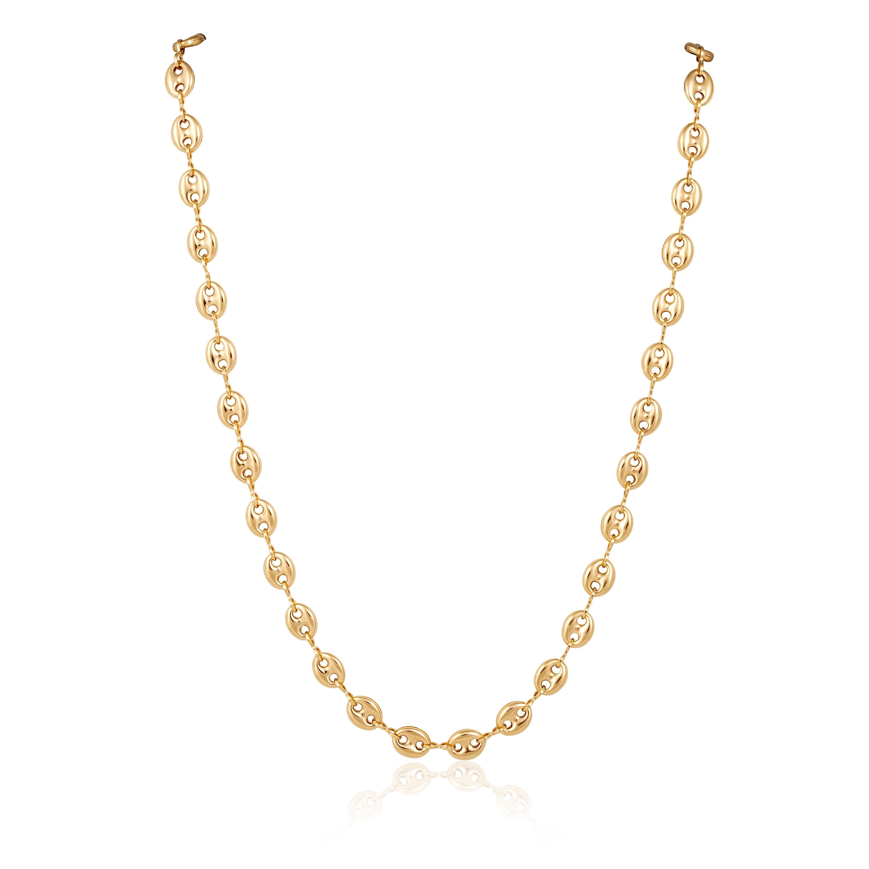 Exquisite Brazilian Gold Filled Chain Necklace - Water & Tarnish Resistant, 16" & 18" Available Bijou Her