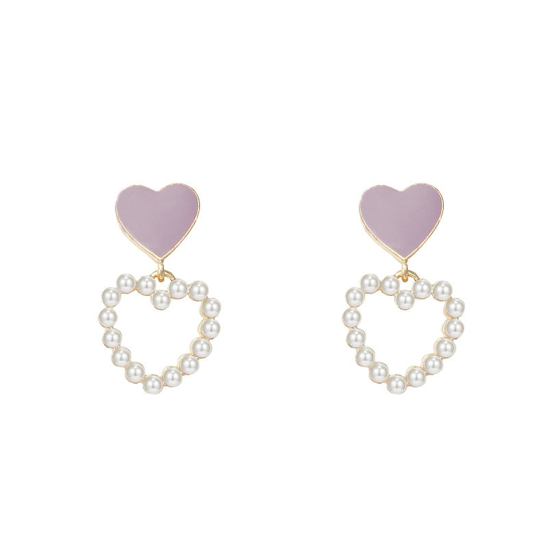 Fashion Love Pearl Super Fairy Earrings Bijou Her