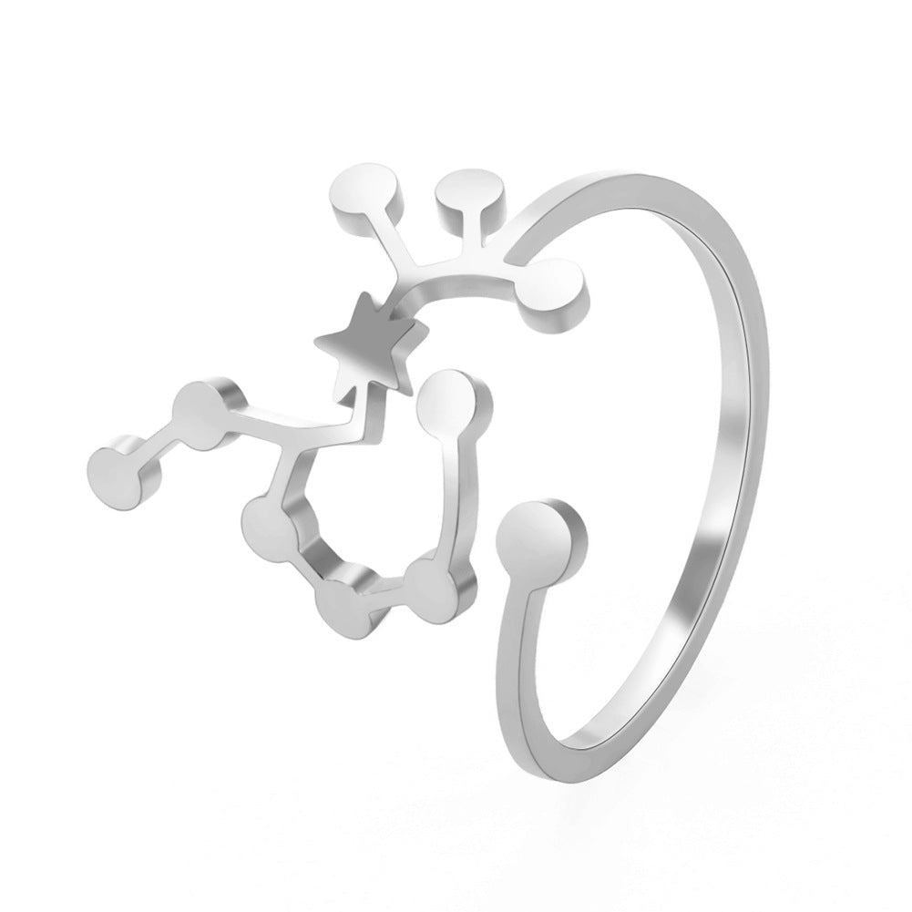 Fashion Universal Personalized Stainless Steel Ring Bijou Her