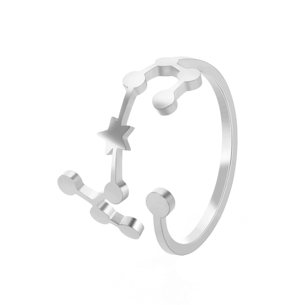 Fashion Universal Personalized Stainless Steel Ring Bijou Her