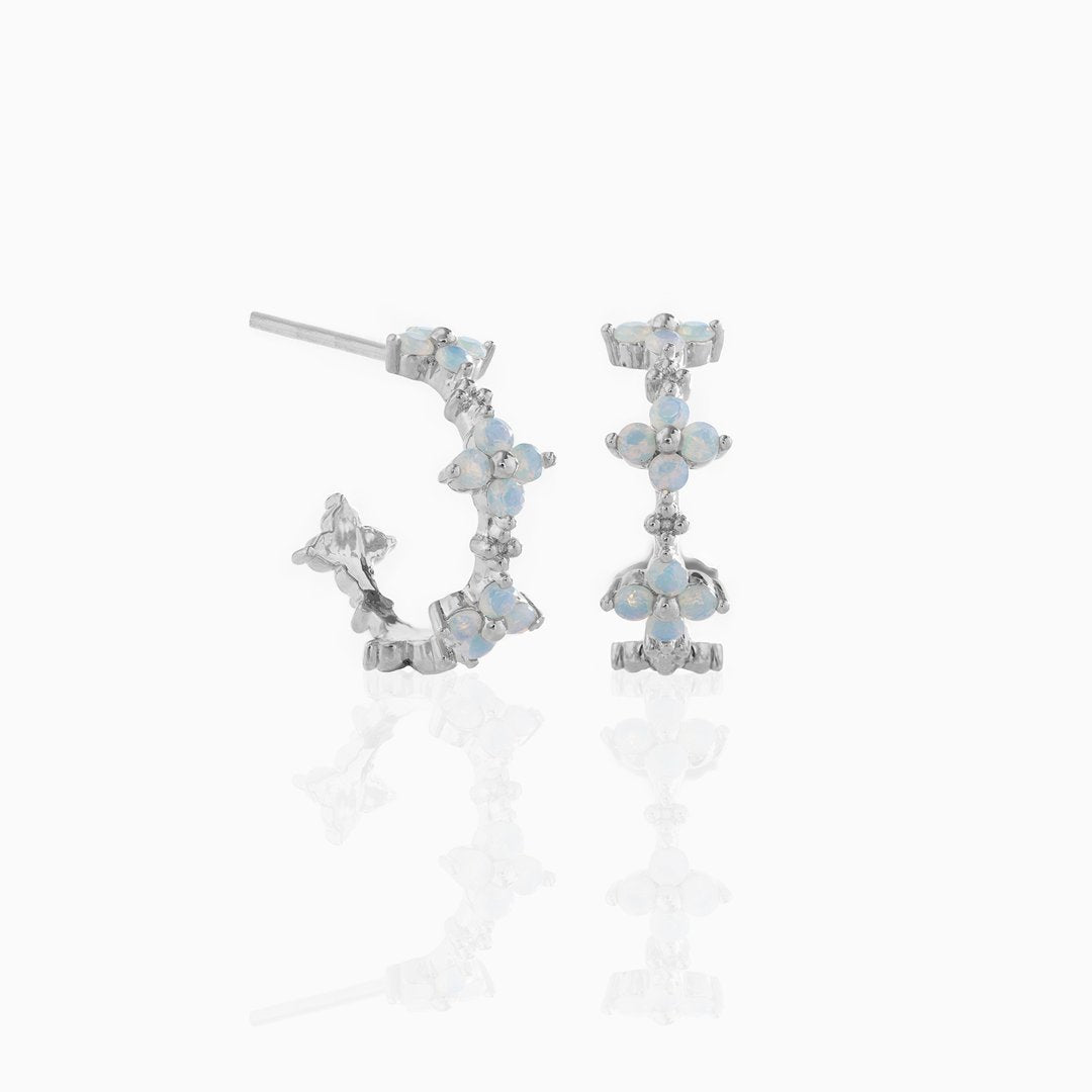 Flower Earrings With Picks And Drills Bijou Her