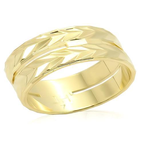 Gold Brass Ring - No Stone, Backordered, 1.70g Weight Bijou Her