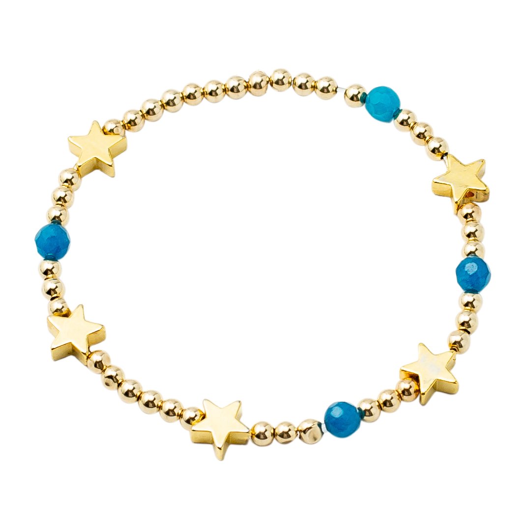 Gold Mini Star Bracelet: Handmade Fashion Jewelry for Women in Miami Bijou Her