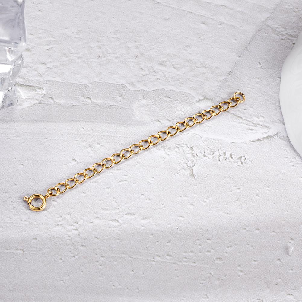 Gold Plated Necklace Extender - Hypoallergenic Stainless Steel Bijou Her