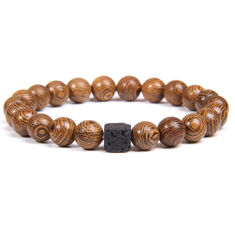 Natural Yellow Tiger Eye Bracelet For Men - 0 - Bijou Her - Color -  - 