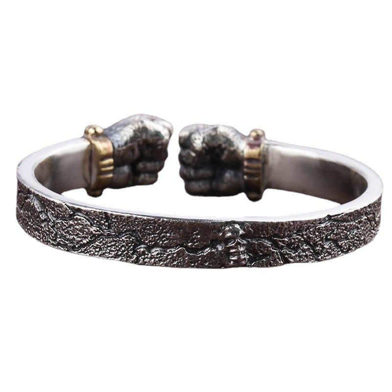 Men's Personality With Powerful Silver Bracelets - 0 - Bijou Her -  -  - 