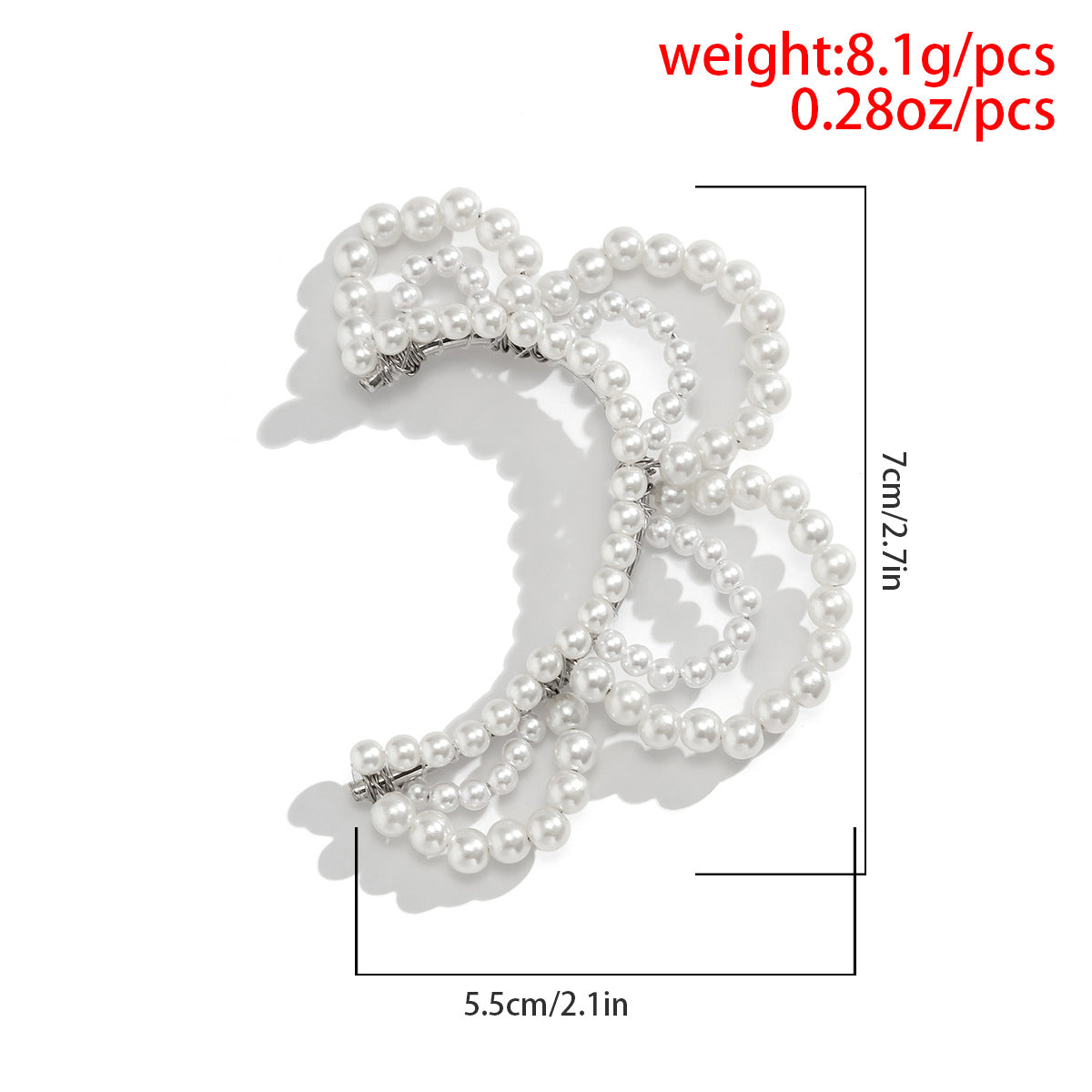 Simple Niche Design Flower Ear Clip - 0 - Bijou Her -  -  - 