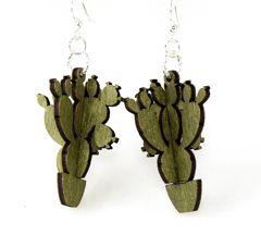 Sustainable 3D Barrel Cactus Earrings - Hypoallergenic Ear Wires - Made in U.S.A. 
Looking for eco-friendly and stylish earrings? Check out our sustainable 3D Barrel Cactus Earrings, made in the U.S - Earrings - Bijou Her -  -  - 