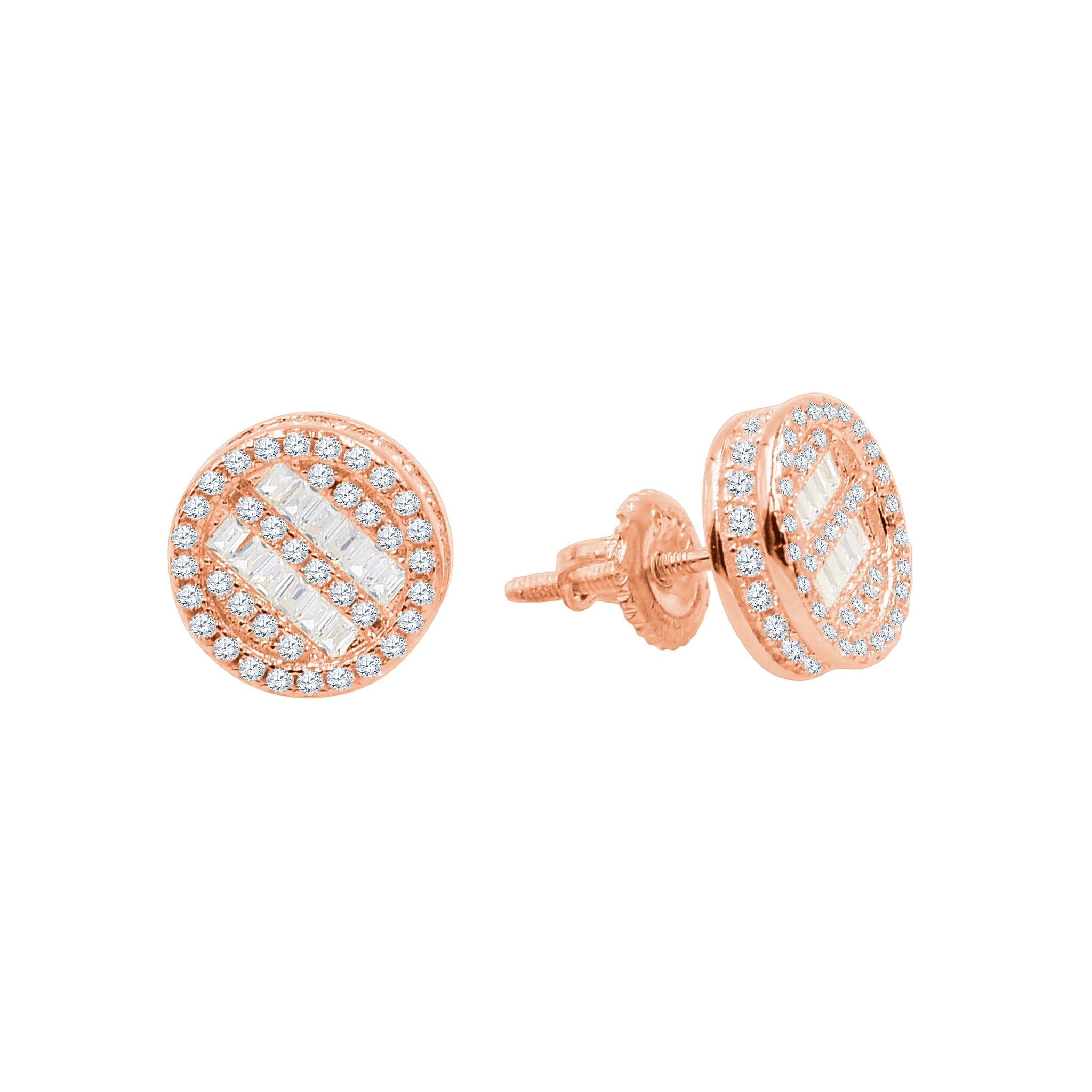 Premium Scintillant Stud Earrings | AAA CZ Stones & Golden Plating - Jewelry & Watches - Bijou Her -  -  - 