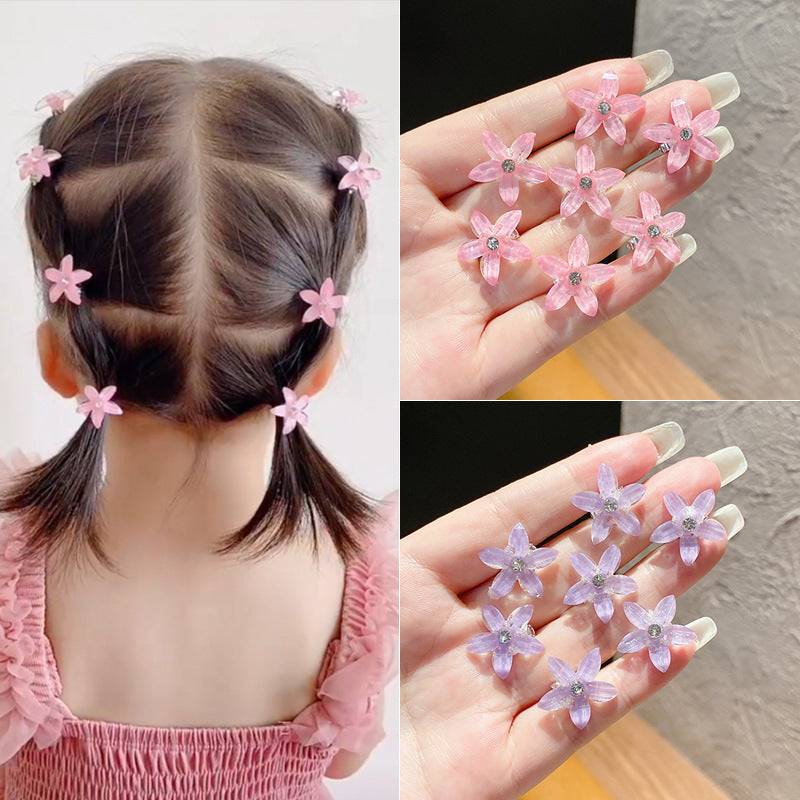 Little Girl Cute Bun Hair Braid Headwear Mini Accessories Hair Clip - 0 - Bijou Her -  -  - 