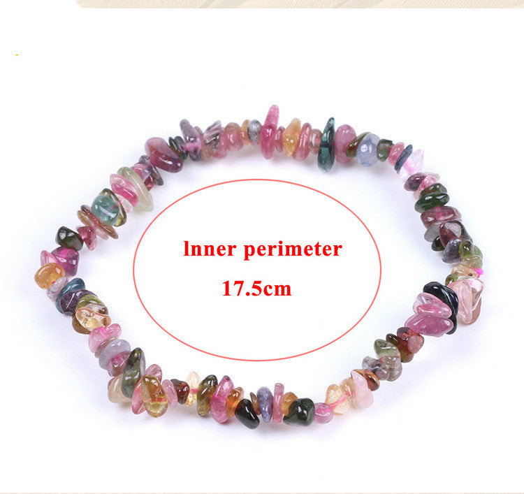 Handmade Crystal Chip Irregular Gravel Bracelet Female - 0 - Bijou Her -  -  - 