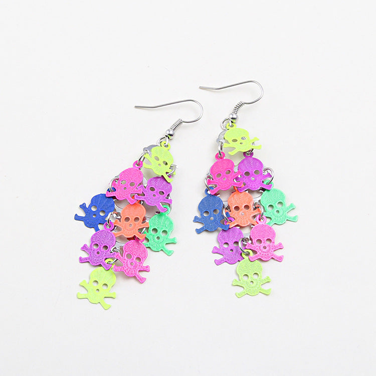 Multi-level Personalized Colorful Earrings - 0 - Bijou Her -  -  - 