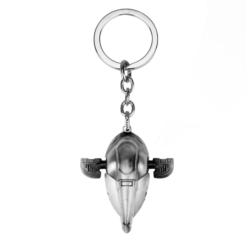 Keychain Star Wars Star Trek Spacecraft Battleship Pendant Pendant - 0 - Bijou Her -  -  - 