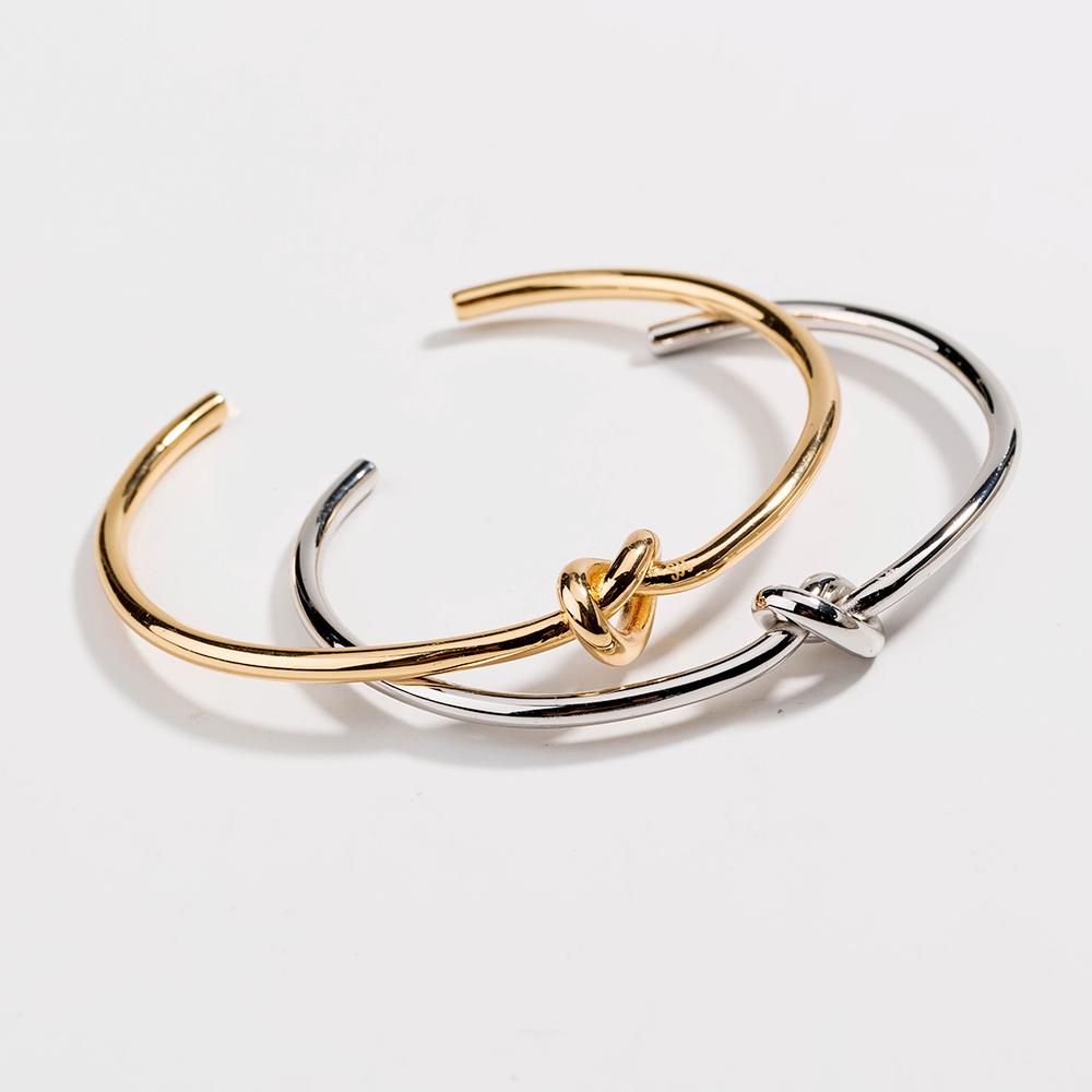 Love Knot Bracelet -Gold Knot Bracelet - Jewelry & Watches - Bijou Her -  -  - 