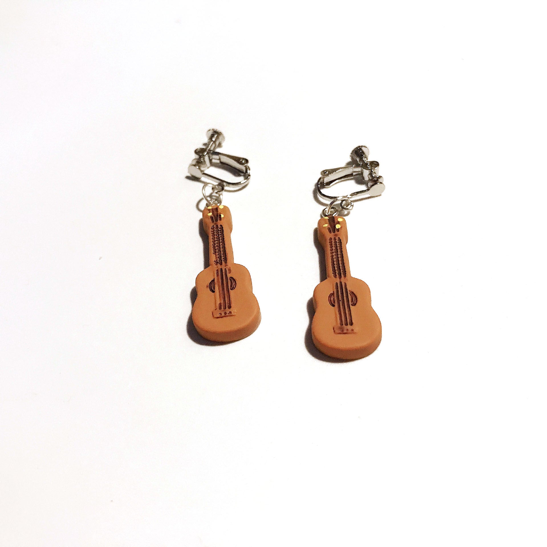 Women's Fashion Personality Guitar Anti-allergy Earrings - 0 - Bijou Her - Color -  - 