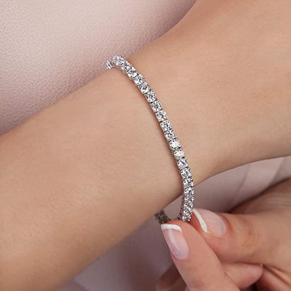 Rhinestone Claw Chain Gold Lady Bracelet - 0 - Bijou Her -  -  - 