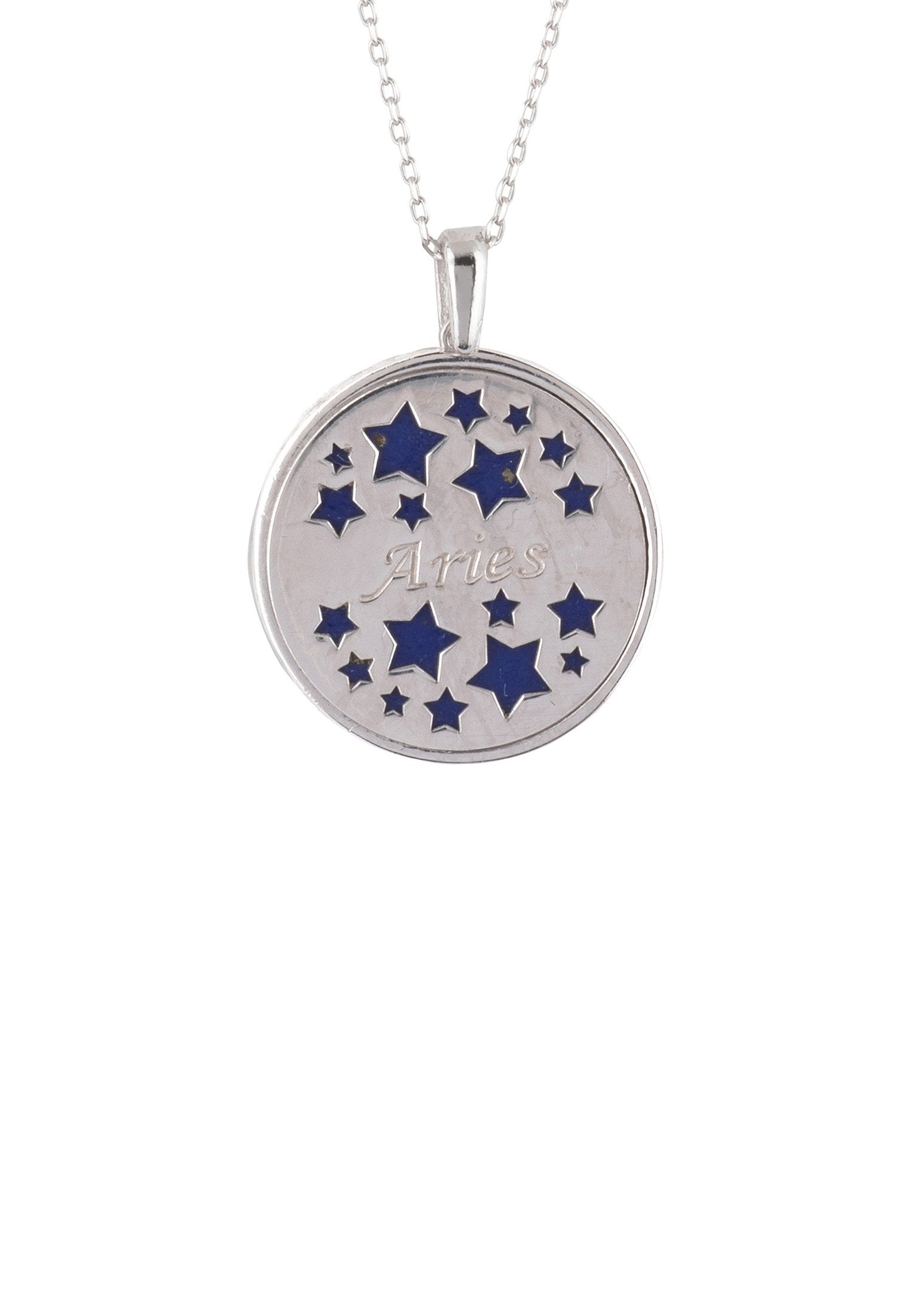 Zodiac Lapis Lazuli Gemstone Star Constellation Pendant Necklace - Jewelry & Watches - Bijou Her -  -  - 