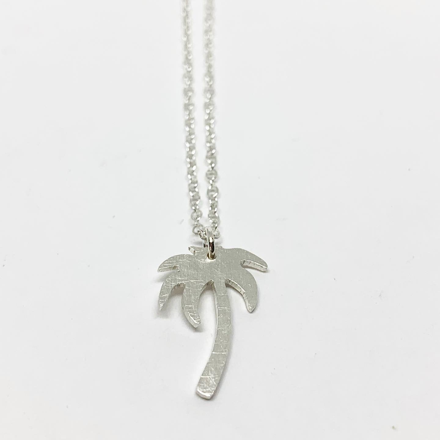 Handmade Palm Tree Charm Necklace - Forest & Sea Collection - Jewelry & Watches - Bijou Her -  -  - 