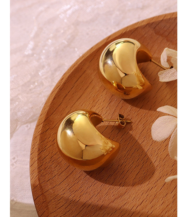 Jewelry Temperament High Sense Retro Hollow Earrings - 0 - Bijou Her -  -  - 