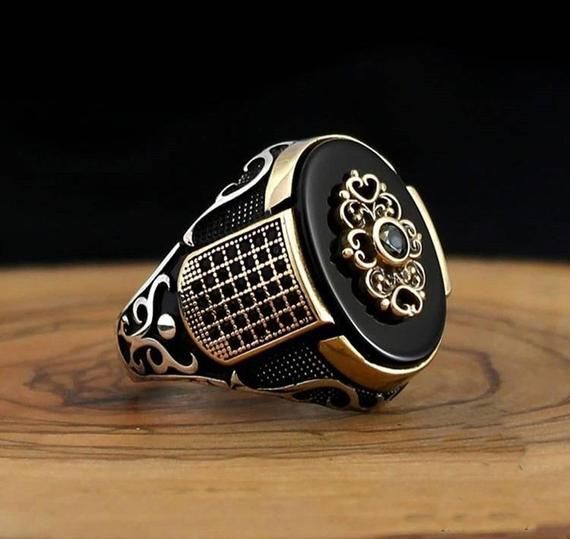 Middle East Ancient Silver Ring - 0 - Bijou Her -  -  - 