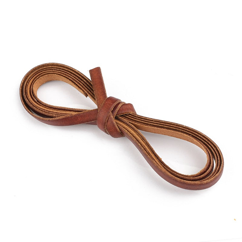 Leather Strapdiy Leather Rope Handmade Accessories Materials - 0 - Bijou Her - style - Size - 