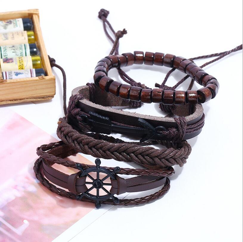 New Retro Student Beaded Bracelet Set Hand Weaving Bracelet Women - 0 - Bijou Her -  -  - 