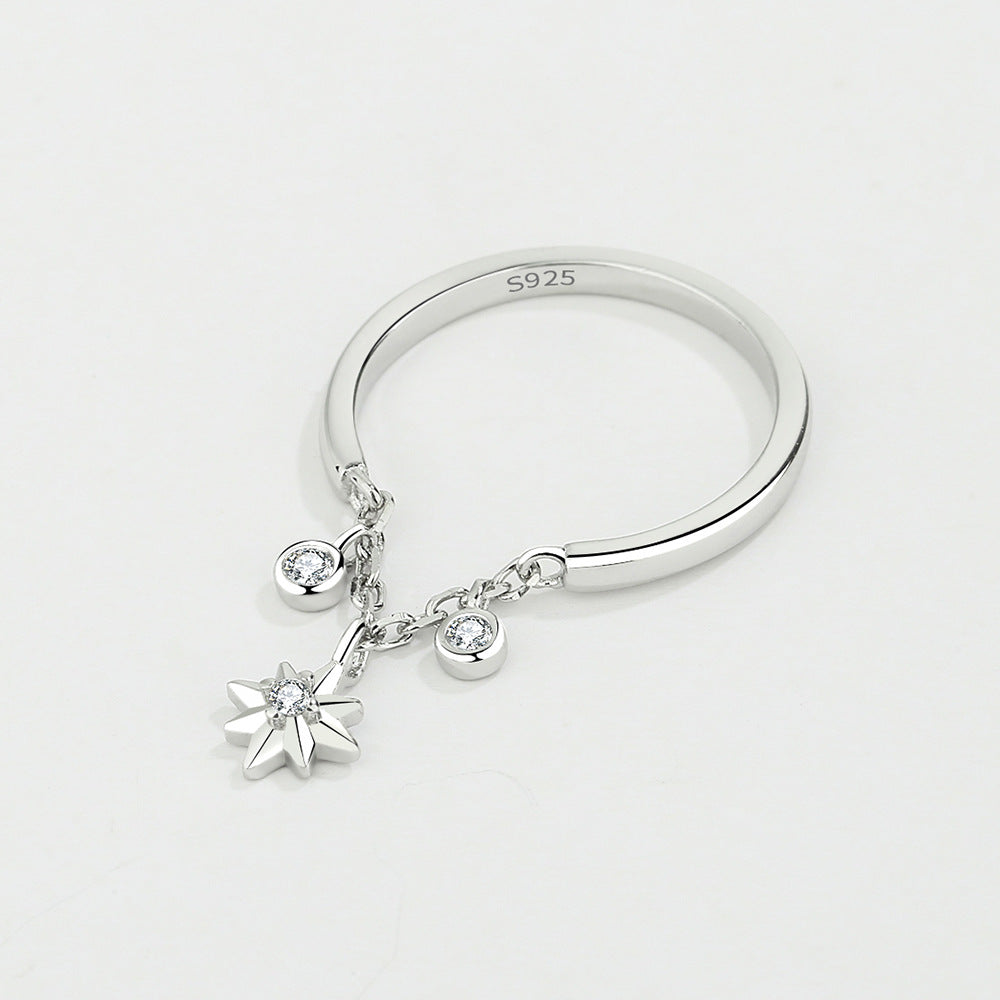 Personalized Fashion Tassel Flower Ring - 0 - Bijou Her - style - Size - 