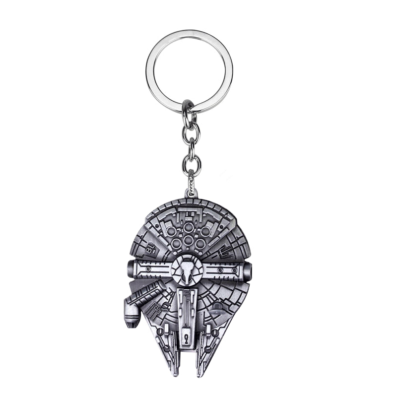 Keychain Star Wars Star Trek Spacecraft Battleship Pendant Pendant - 0 - Bijou Her -  -  - 