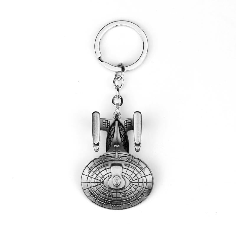 Keychain Star Wars Star Trek Spacecraft Battleship Pendant Pendant - 0 - Bijou Her -  -  - 