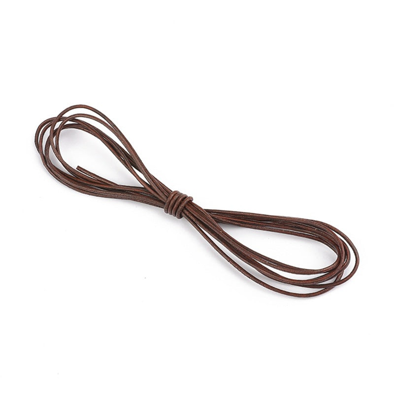 Leather Strapdiy Leather Rope Handmade Accessories Materials - 0 - Bijou Her - style - Size - 