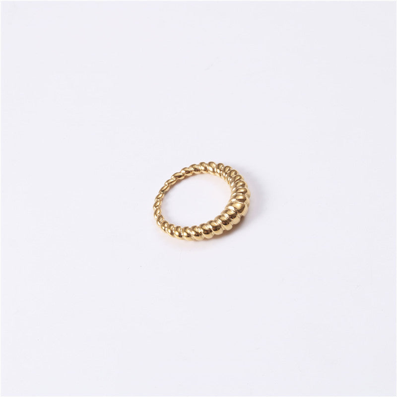 Women's Fine-tailed Gold-plated Ring - 0 - Bijou Her -  -  - 