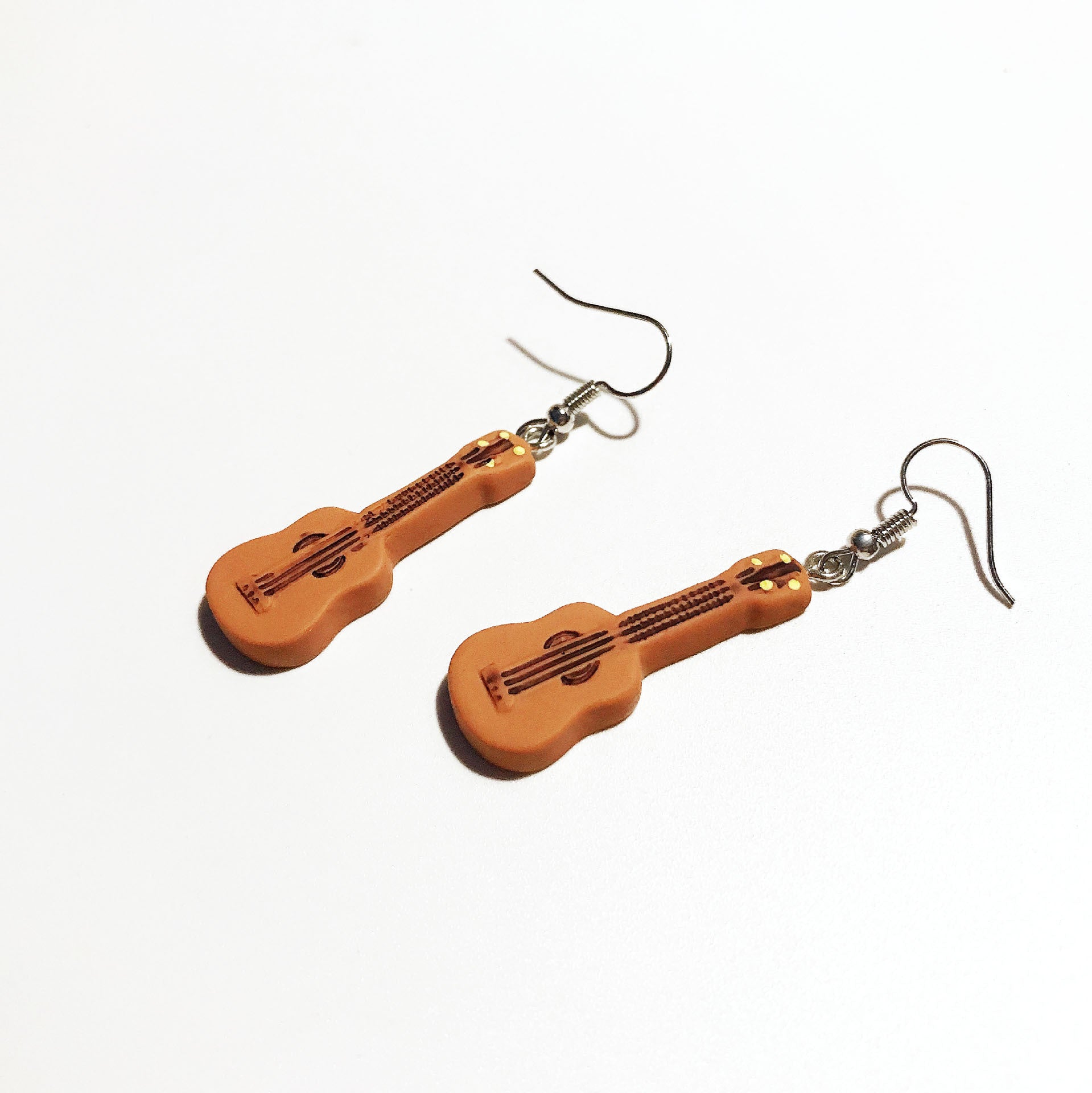 Women's Fashion Personality Guitar Anti-allergy Earrings - 0 - Bijou Her - Color -  - 