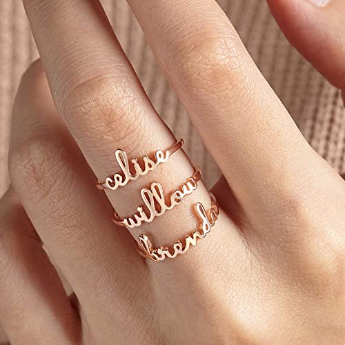 Stackable Name Rings - Personalized Mother Jewelry for Moms - Minimalist, Dainty, 925 Sterling Silver & 18k Gold Plated

Keywords: stackable name rings, personalized mother jewelry, minimalist, dainty, 925 sterling silver, 18 - Rings - Bijou Her -  -  - 