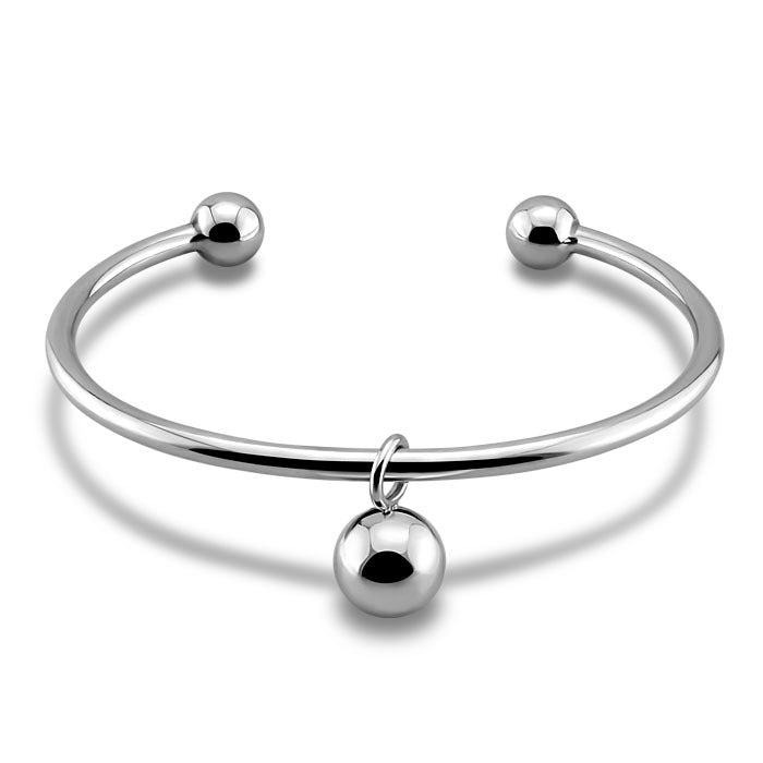 Stylish And Simple Platinum Plated Bracelet For Women - 0 - Bijou Her -  -  - 