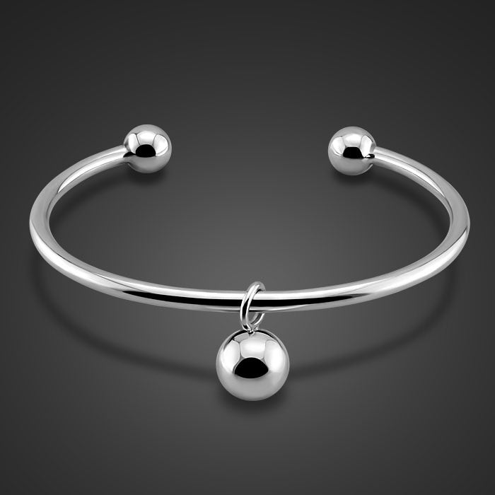 Stylish And Simple Platinum Plated Bracelet For Women - 0 - Bijou Her - style -  - 