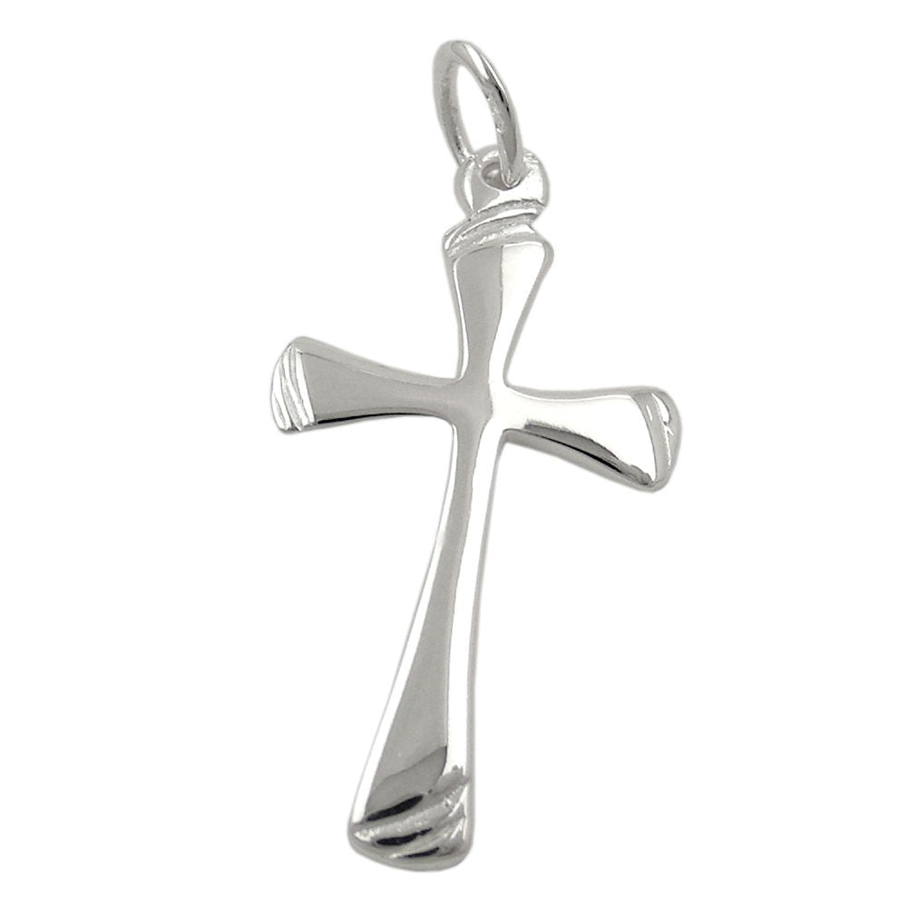 Sophisticated Silver 925 Cross Pendant - Timeless Gift Idea
Description: A classic cross pendant with a polished surface, perfect as a gift for a special person. Made of sterling silver 925, it measures 22x13mm and weighs 1. - Jewelry & Watches - Bijou Her -  -  - 