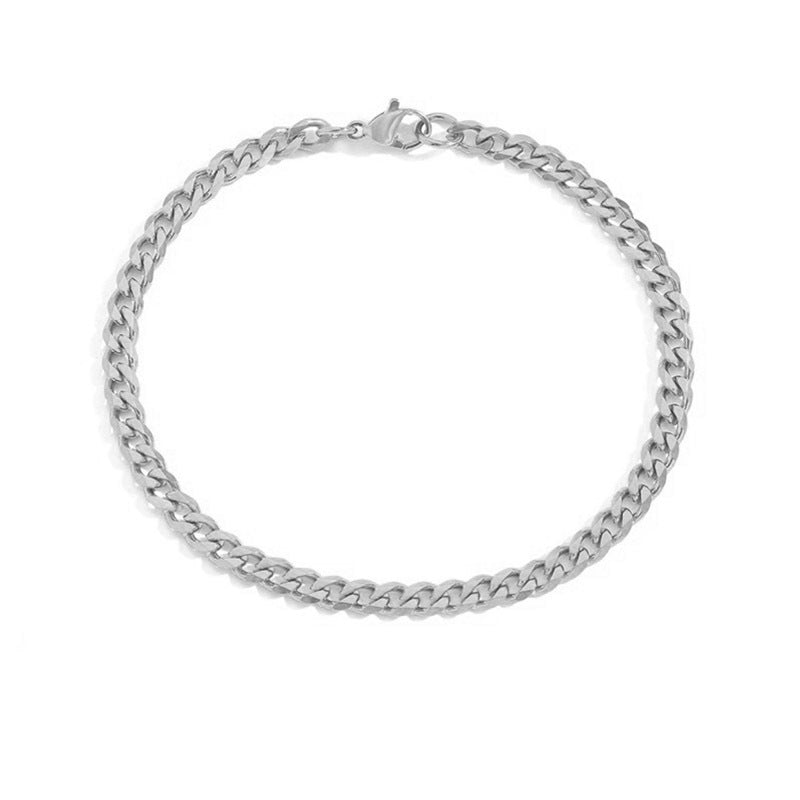 Men's And Women's Fashionable And Simple Stainless Steel Bracelet - 0 - Bijou Her -  -  - 