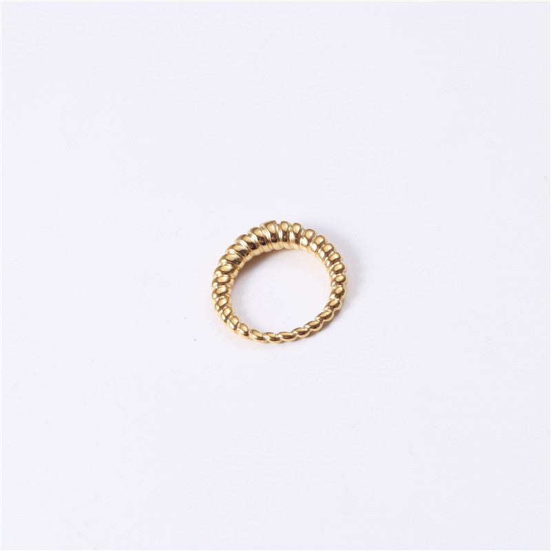 Women's Fine-tailed Gold-plated Ring - 0 - Bijou Her -  -  - 